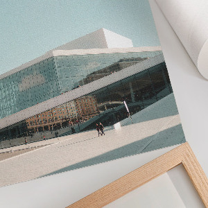 Tisk na plátno Moderní architektura