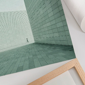 Tisk na plátno Moderní architektura