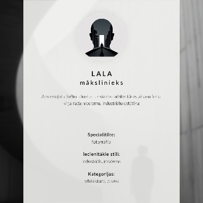 Plakát na zeď Osamělá cesta