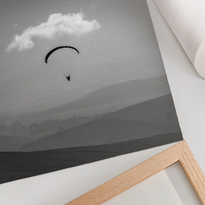 Plakát z fotky Paragliding v horách