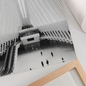 Dekorativní plakát Futuristická architektura