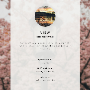 Dekorativní plakát Barevné nábřeží