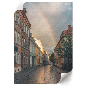 Nástěnný plakát Barevná ulice