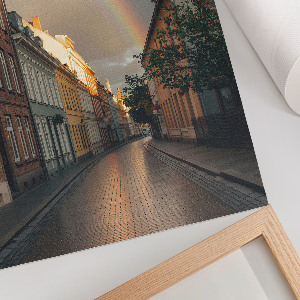 Nástěnný plakát Barevná ulice