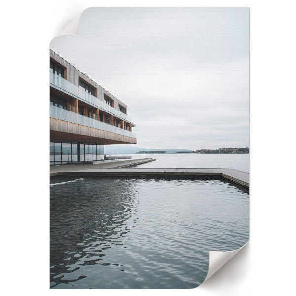 Dekorativní plakát Moderní architektura