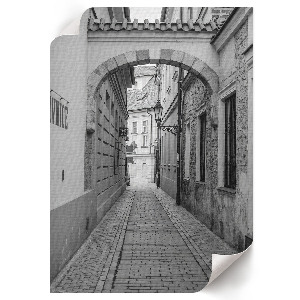 Plakát na zeď Městská ulice