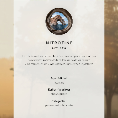 Nástěnný plakát Mlha a stromy