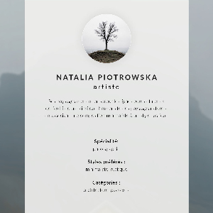 Plakát na zeď Mlžná krajina