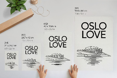 Plakát Ilustrace z Osla
