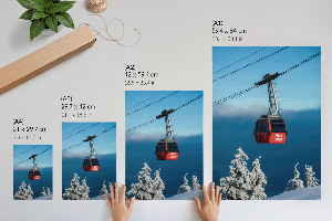 Plakát Horská gondola