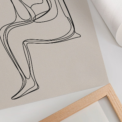 Plakát na zeď Znakový lineart