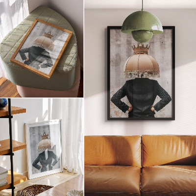 Plakát z fotky Surrealismus stínidla lampy