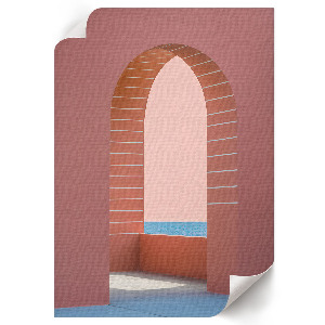 Plakát z fotky Pastelová architektura