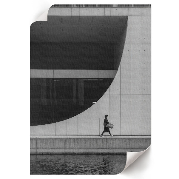 Dekorativní plakát Urbanizovaný minimalismus