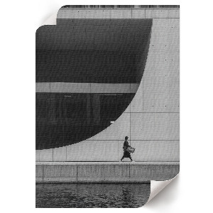 Dekorativní plakát Urbanizovaný minimalismus