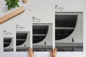 Dekorativní plakát Urbanizovaný minimalismus
