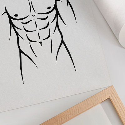 Dekorativní plakát Minimalistická silueta