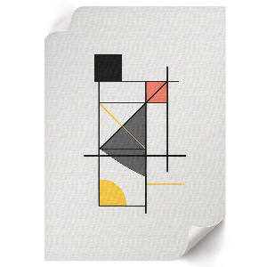Tisk na plátno Stylová geometrie