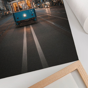Nástěnný plakát Městská tramvaj