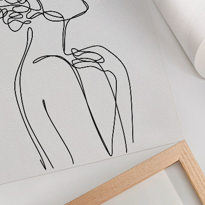 Plakát na zeď Dámský lineart