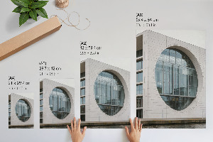 Plakát na zeď Moderní architektura
