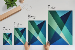 Plakát na zeď Geometrické abstrakce