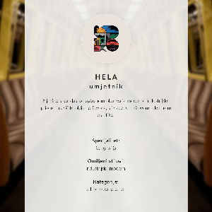 Plakát na zeď Žluté metro
