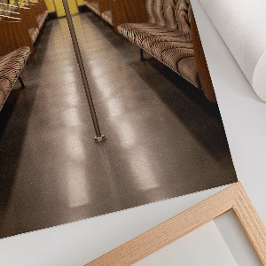 Plakát na zeď Žluté metro