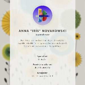 Dekorativní plakát Květinový design