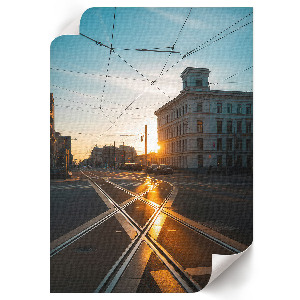 Nástěnný plakát Městská krajina