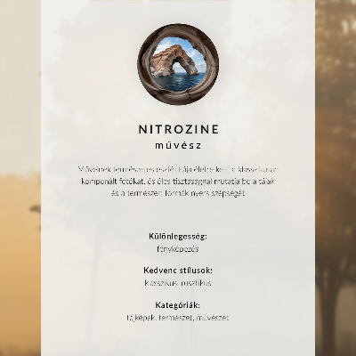 Dekorativní plakát Klidná krajina