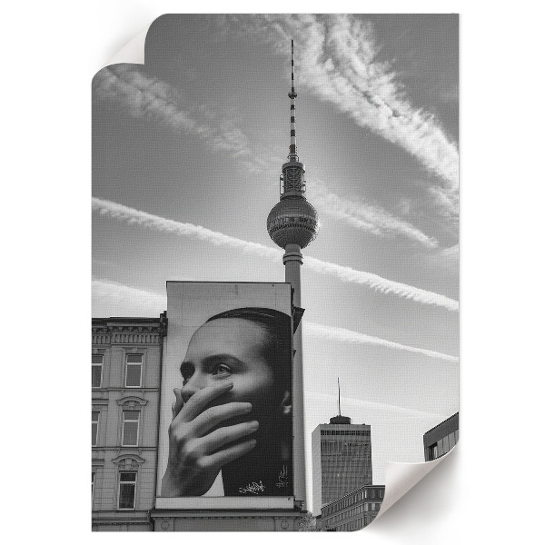 Plakát z fotky Městský billboard