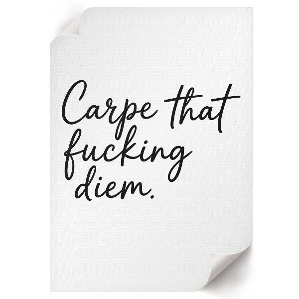 Plakát Carpe diem