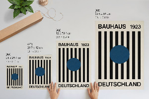 Plakát na zeď Bauhausský design