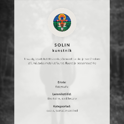 Dekorativní plakát Kůň v lese
