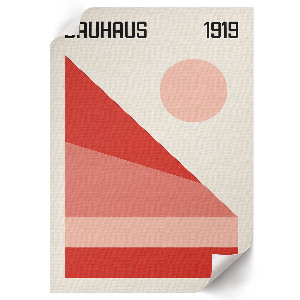 Tisk na plátno Bauhaus 1919