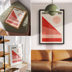 Tisk na plátno Bauhaus 1919