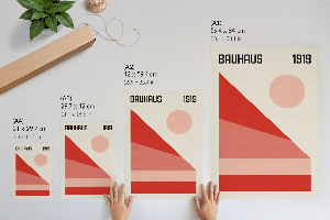 Tisk na plátno Bauhaus 1919