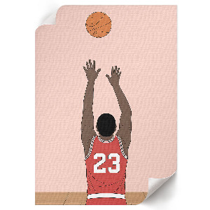 Plakát Basketbalista č. 23