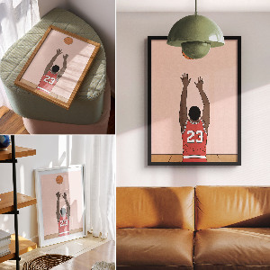 Plakát Basketbalista č. 23