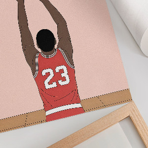 Plakát Basketbalista č. 23