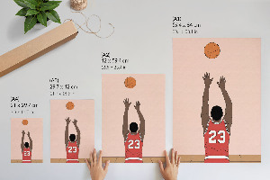 Plakát Basketbalista č. 23