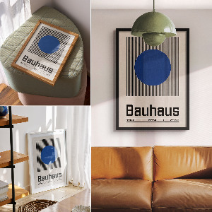 Nástěnný plakát Bauhaus Design