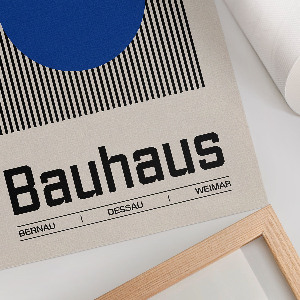 Nástěnný plakát Bauhaus Design