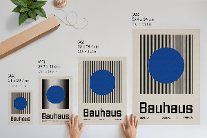 Nástěnný plakát Bauhaus Design