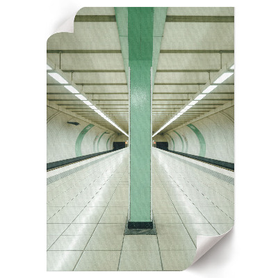 Dekorativní plakát Tunel metra