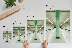 Dekorativní plakát Tunel metra