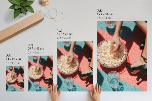 Nástěnný plakát Retro popcorn