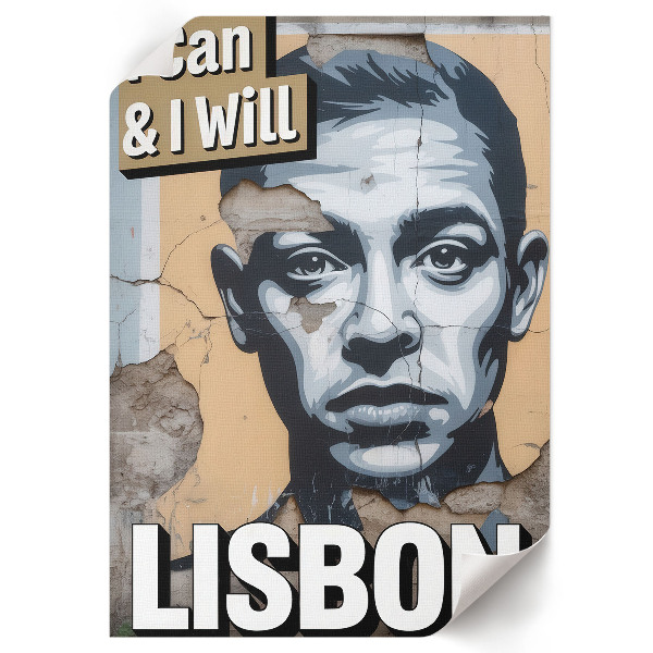 Plakát na zeď Lisabonská nástěnná malba