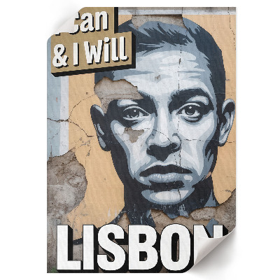 Plakát na zeď Lisabonská nástěnná malba